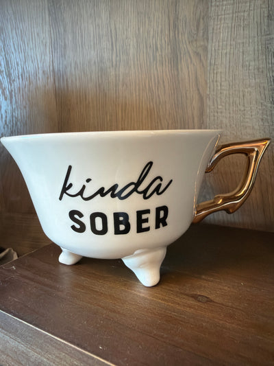 Quirky Footed Teacups