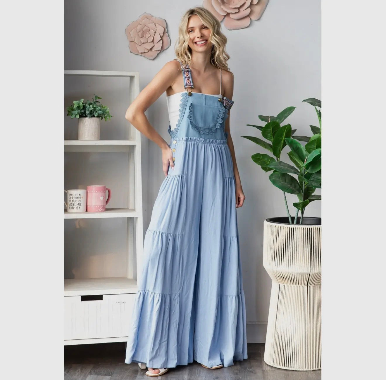 Blue Hour Flowy Jumper